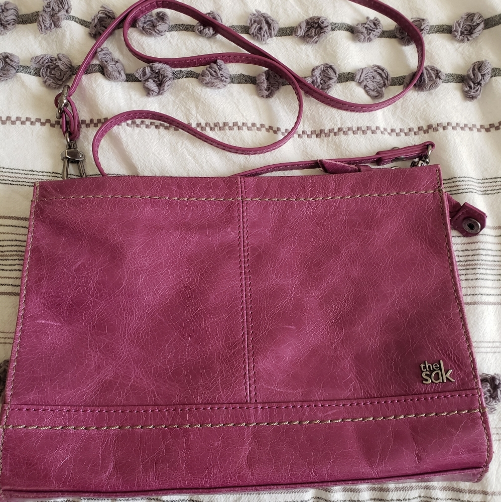 2 Saks Crossbody Leather Bags